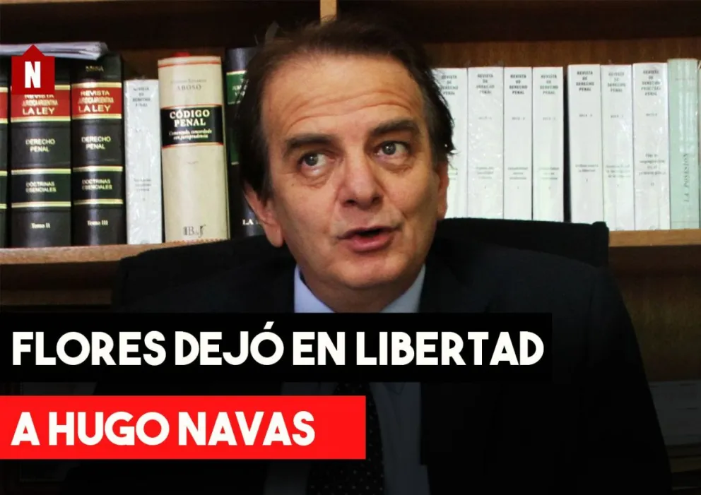 Flores dejó en libertad a Hugo Navas