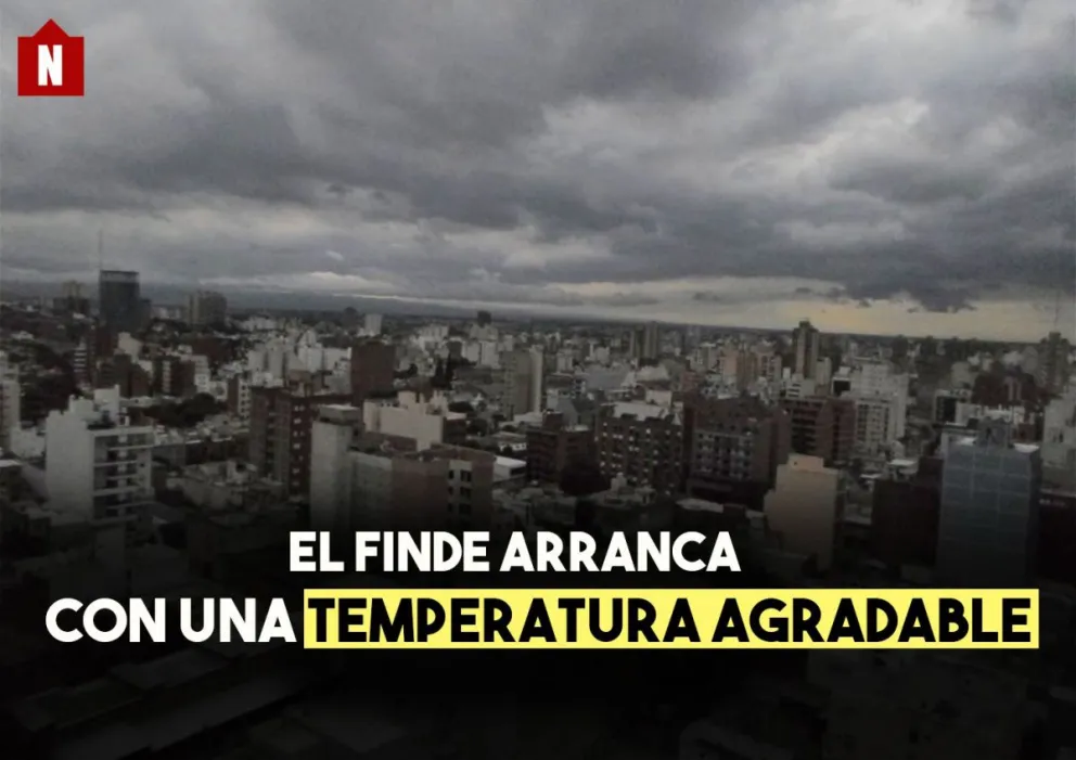 El finde arranca con una temperatura agradable