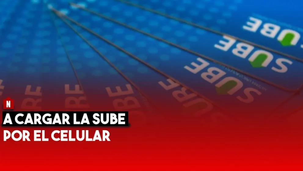 Ahora se podrá cargar la SUBE directamente desde el celular
