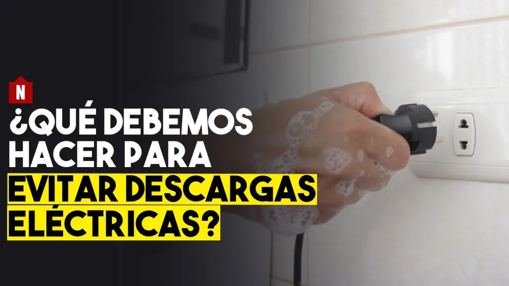 ¿Qué debemos hacer para evitar descargas eléctricas?