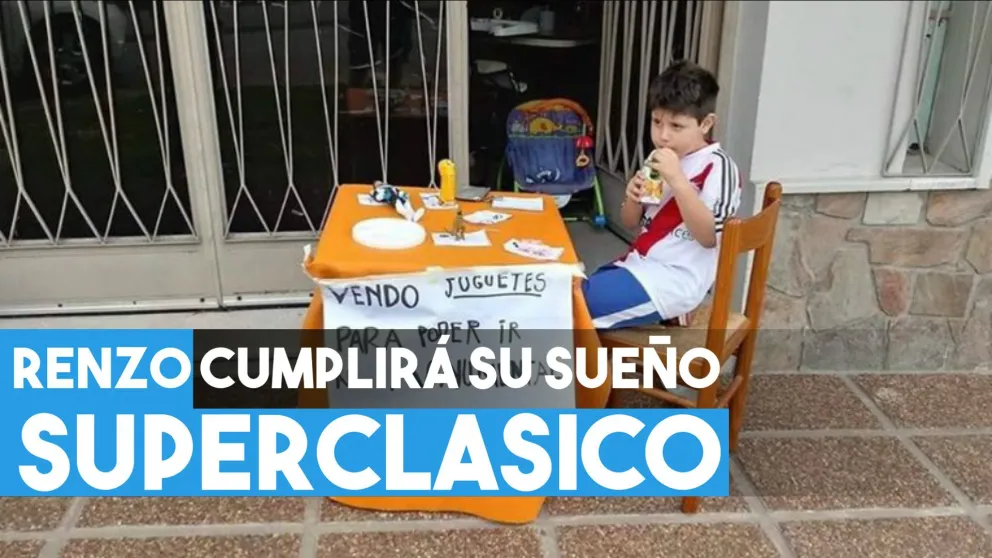Renzo disfrutará del Superclásico