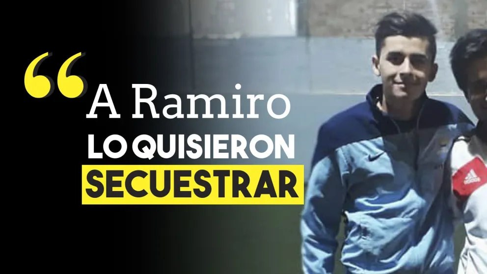 "A Ramiro lo quisieron secuestrar"