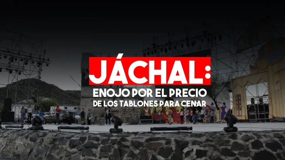 Jáchal: enojo por el precio de los tablones para cenar