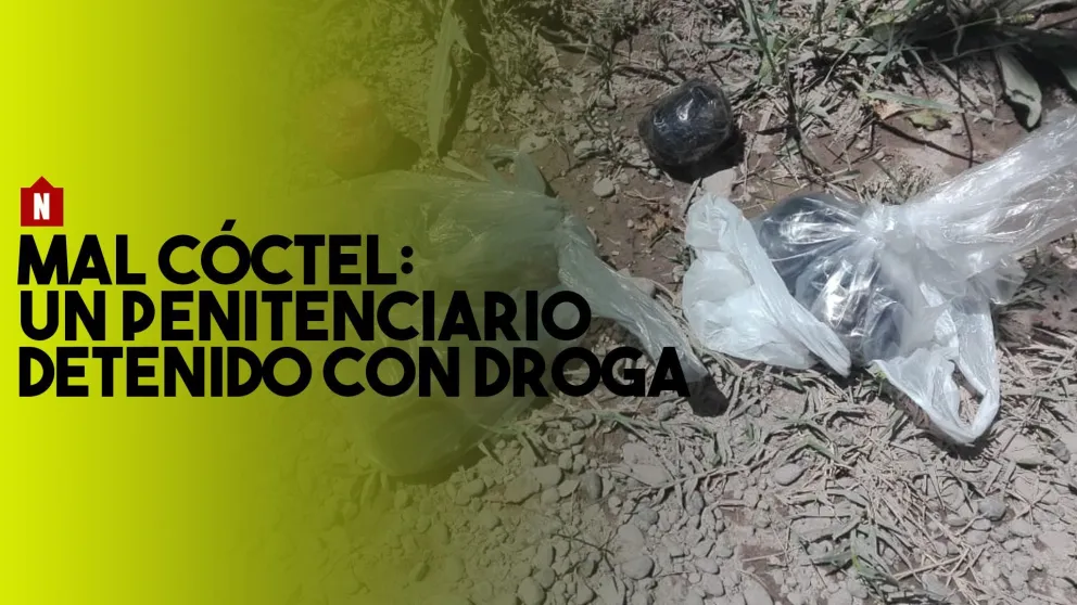 Detuvieron a un penitenciario con droga: llevaba de todo