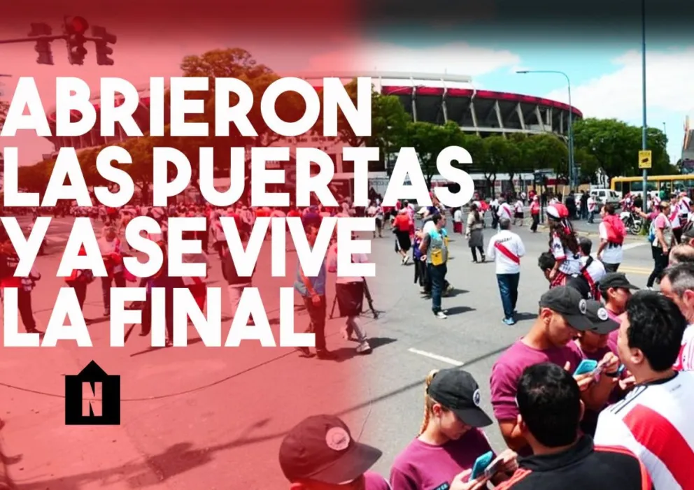 La final ya se vive en el Monumental