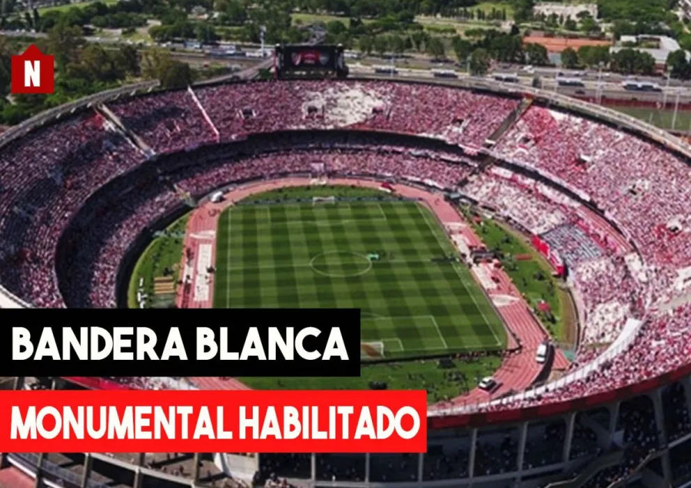 Chau clausura: el Monumental quedó habilitado para jugar