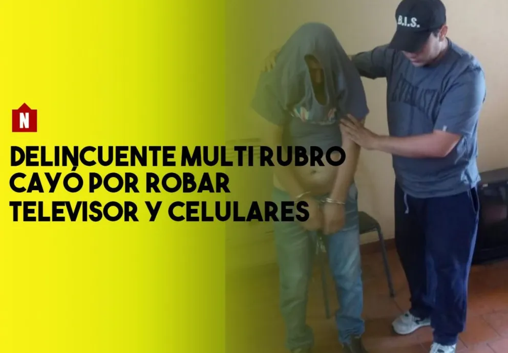 Lo detuvieron por robar en una vivienda de Rawson