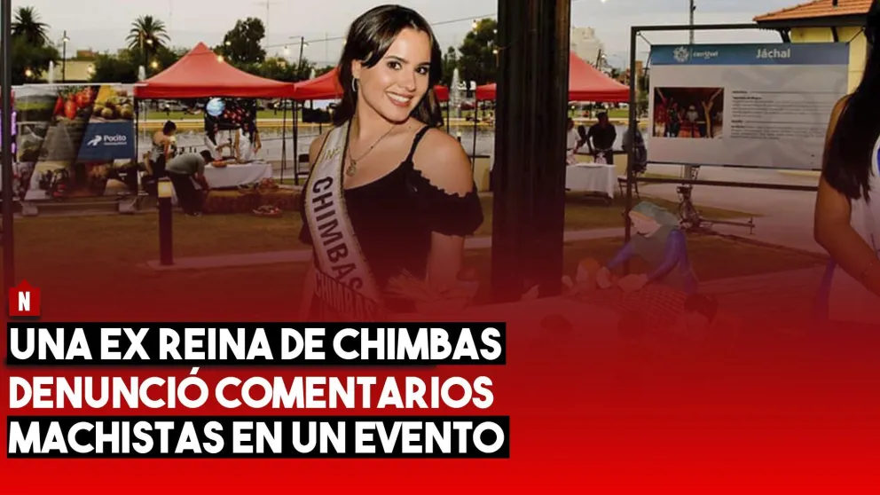 Una ex reina de Chimbas denunció comentarios machistas en un evento