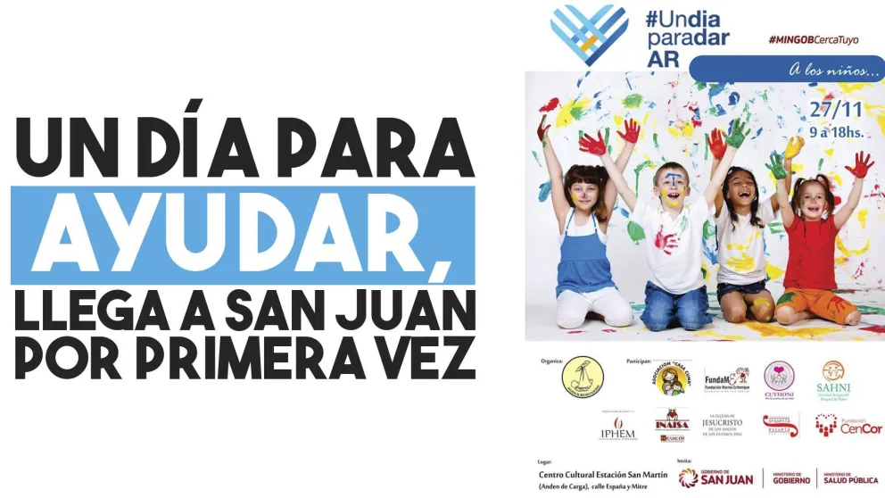 Un día para ayudar, llega a San Juan por primera vez