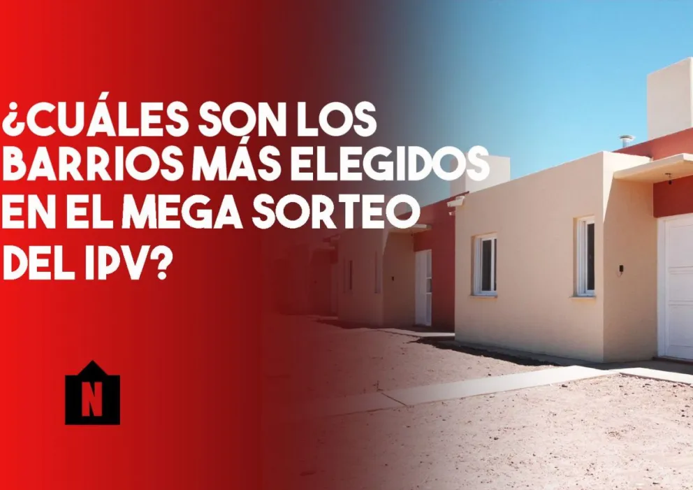 Estos son los barrios más solicitados por los inscriptos para el mega sorteo del IPV