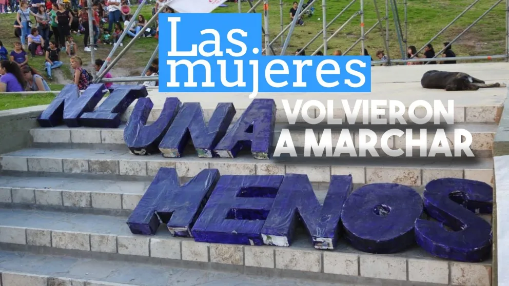 Las mujeres volvieron a marchar