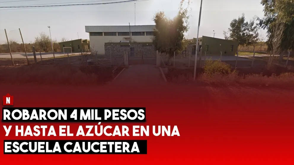 Robaron 4 mil pesos que recaudaron los alumnos de una escuela
