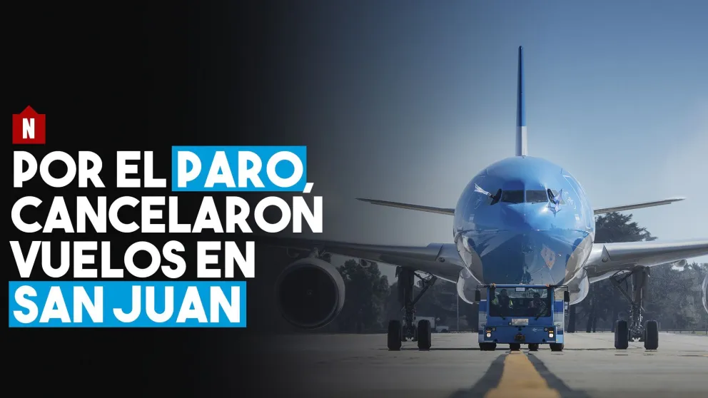 Por el paro, se cancelaron vuelos en San Juan