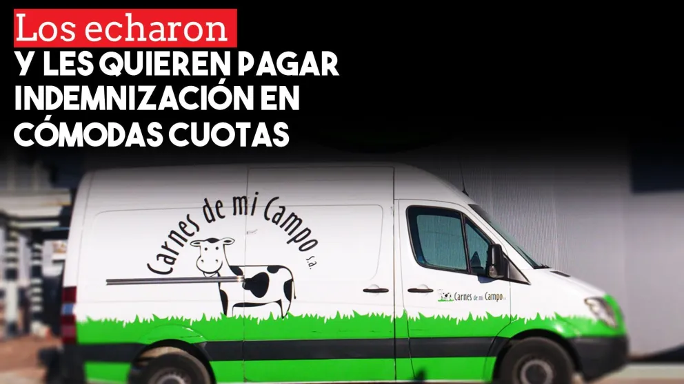 Los despidieron y quieren pagarle la indemnización en "cómodas cuotas"