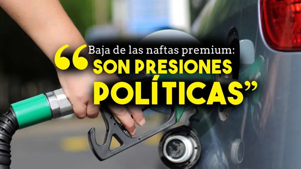 Baja de las naftas premium: "Son presiones políticas"