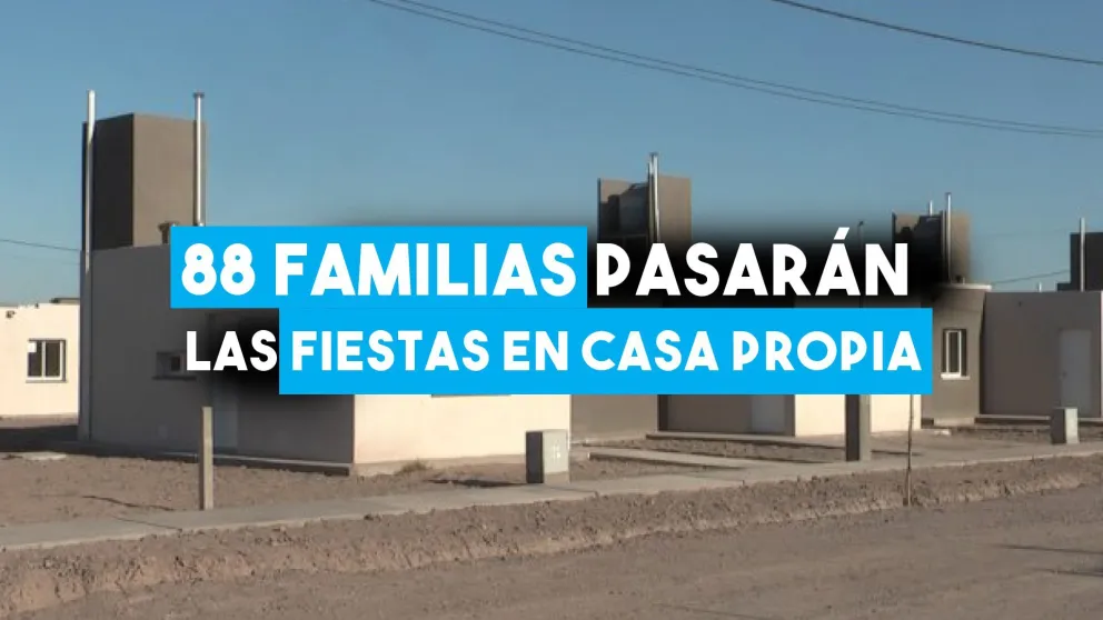88 familias cumplieron el sueño de la casa propia