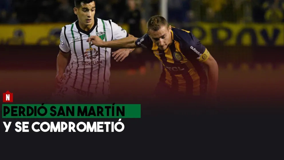 Perdió San Martín: comprometidos con el descenso