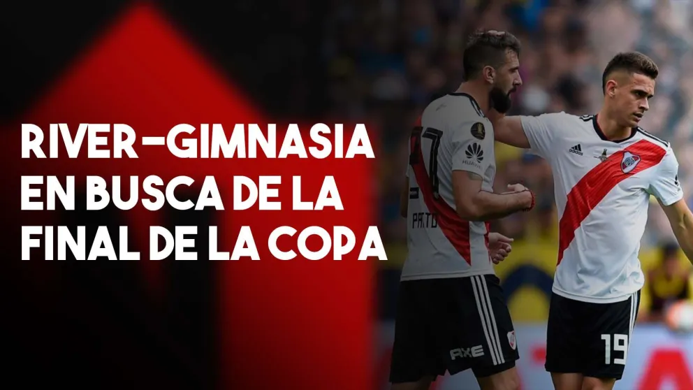 River-Gimnasia, en busca de la final de la Copa Argentina