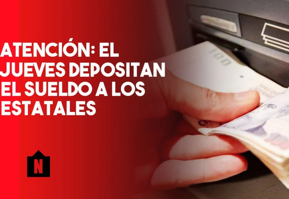Atención estatales: depositan el sueldo el 29 de noviembre
