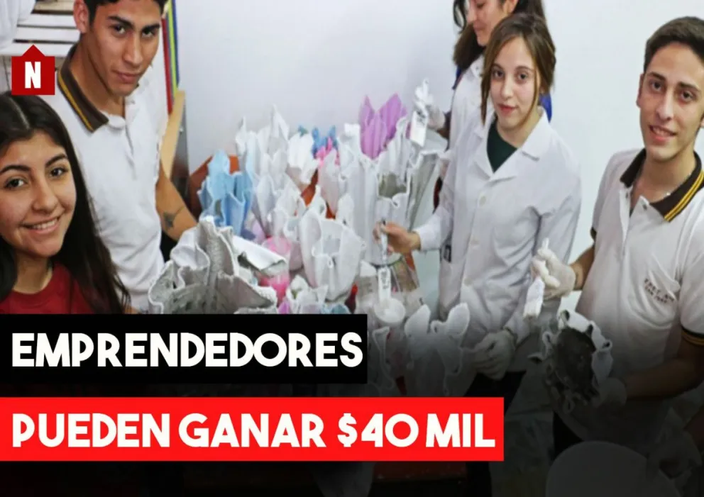 Si sos emprendedor, podés ganar 40 mil pesos