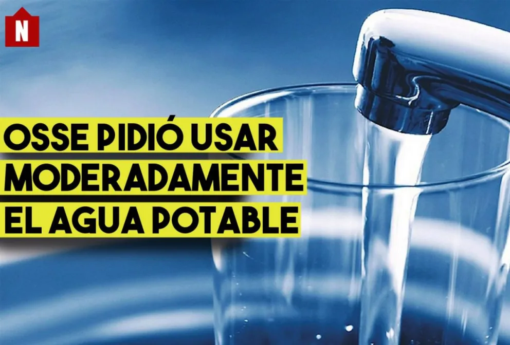 OSSE pidió usar moderadamente el agua potable