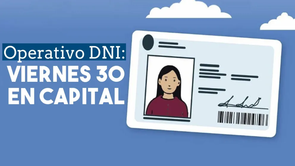 Capital: este viernes, operativo de DNI