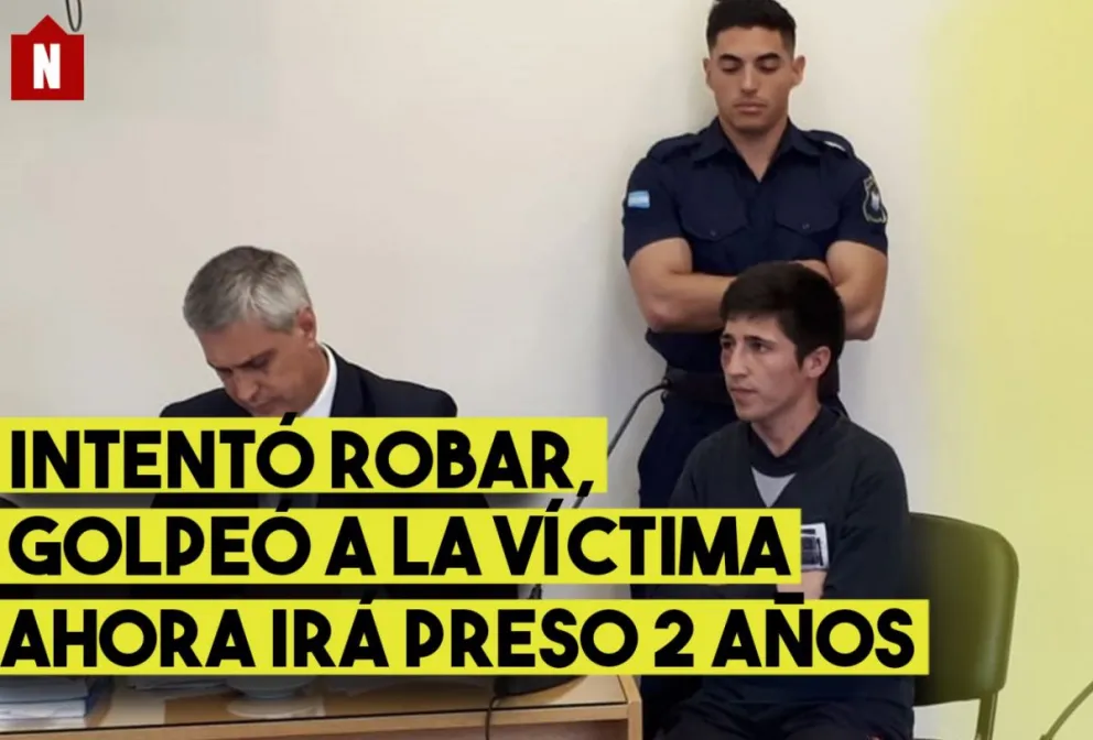 Un delincuente de 20 años intentó robar un celular y golpeó a la víctima