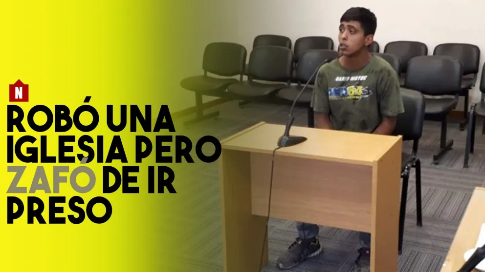 A lo Spiderman: robó una iglesia y se escapó por los techos
