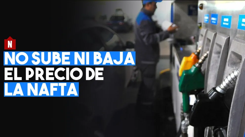 No sube ni baja el precio de la nafta