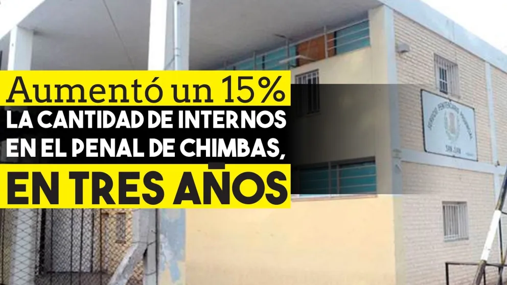 Aumentó un 15% la cantidad de internos en el Penal de Chimbas, en tres años