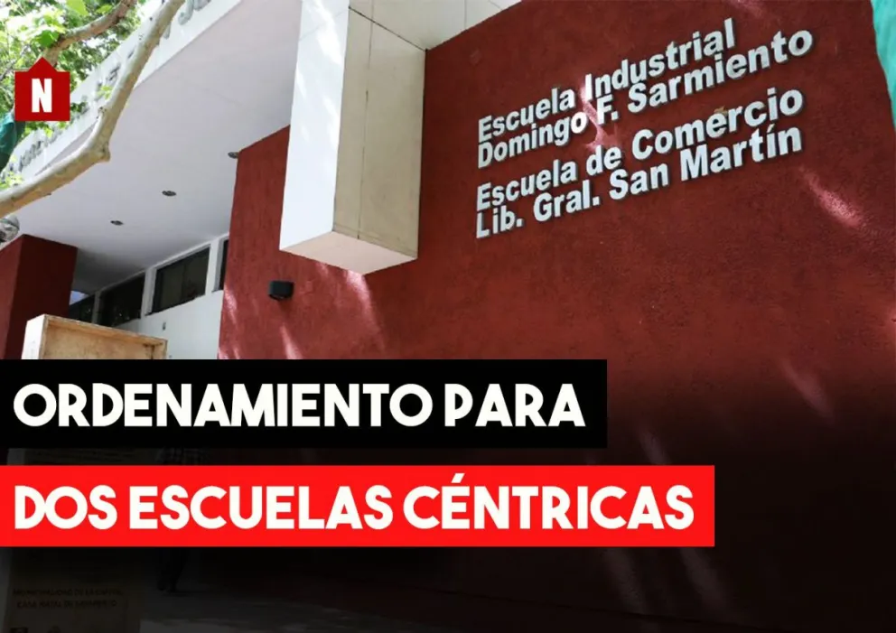 Ordenamiento para dos escuelas céntricas