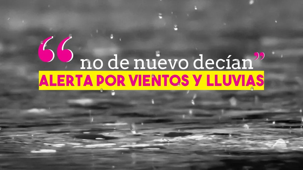 No de nuevo: otra alerta por tormentas