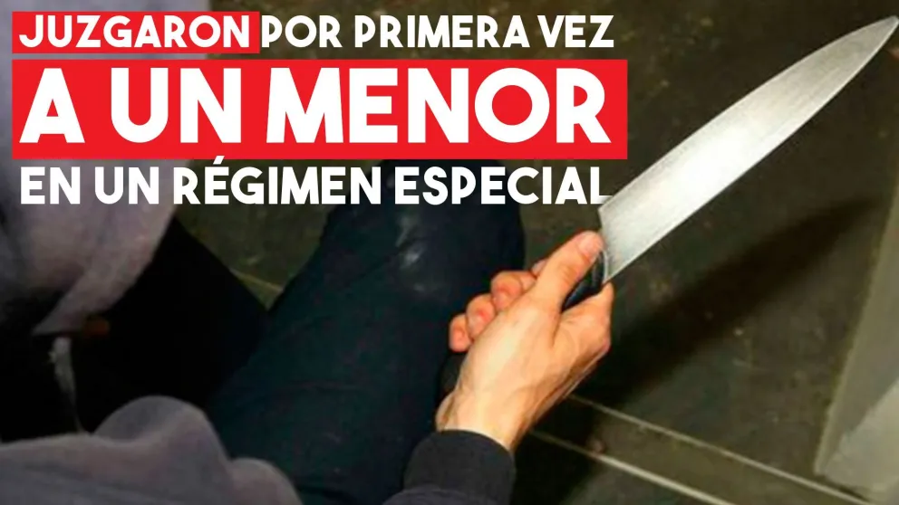 Juzgaron por primera vez a un menor en un régimen especial