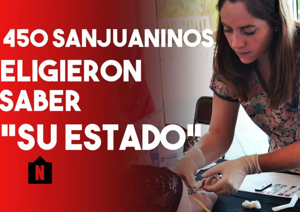 450 sanjuaninos decidieron saber y se realizaron el testeo del VIH