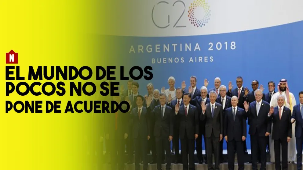 G20: comercio global,  cambio climático y  producción de acero, traban la aprobación del documento final