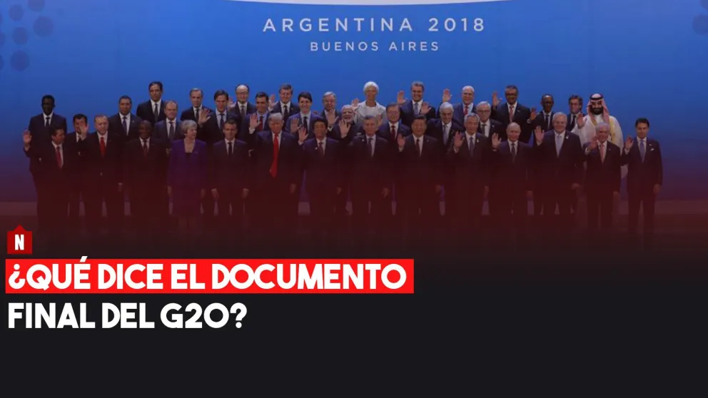 El documento final del G20 reconoce "problemas con el comercio mundial