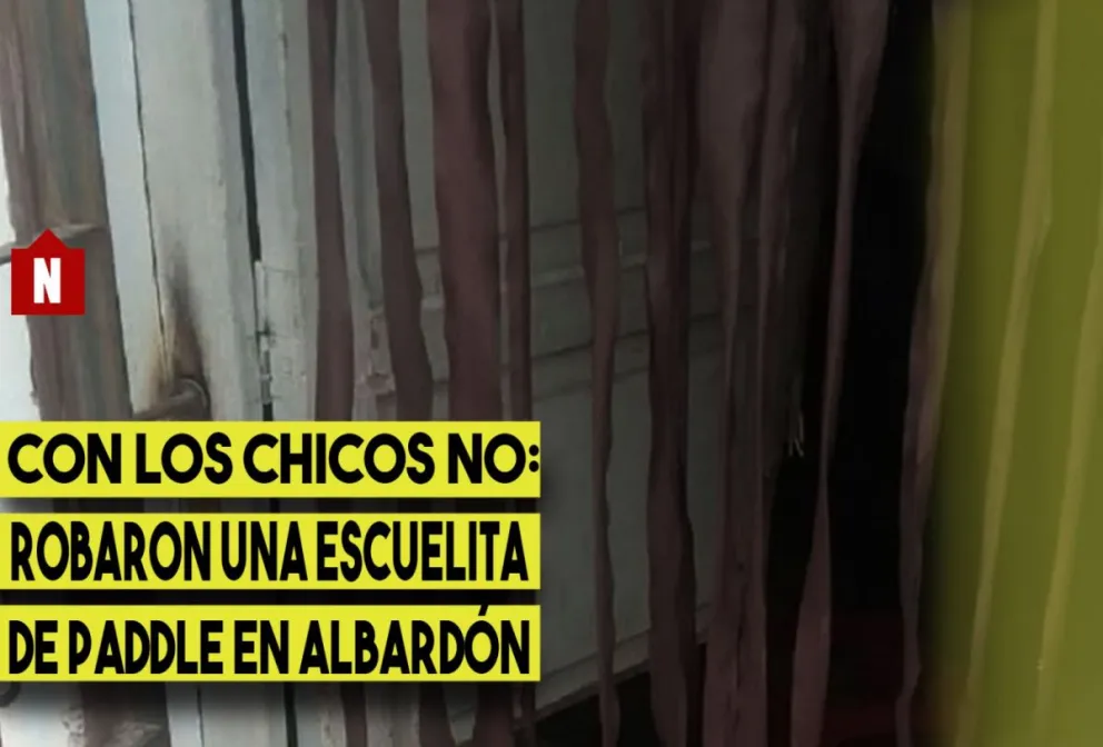Desvalijaron una unión vecinal y se robaron elementos de paddle