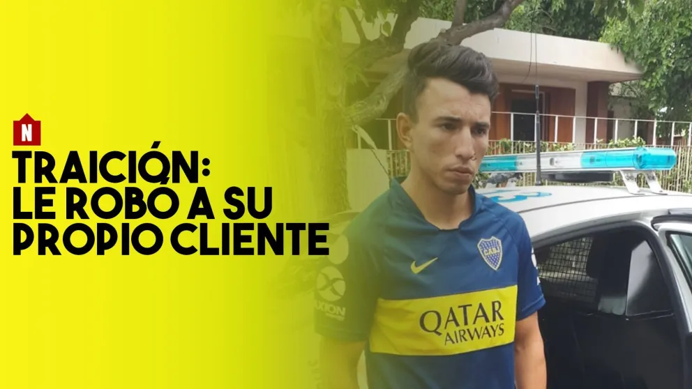 Traición: le robó a su propio cliente