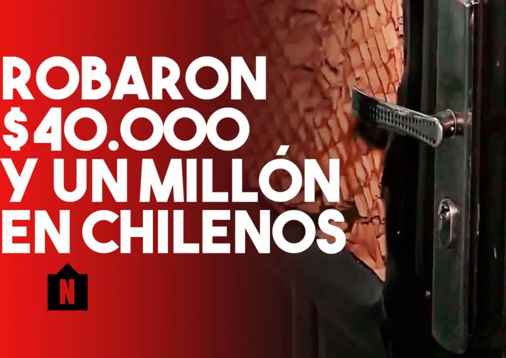Robaron $40.000 y 1 millón de pesos chilenos