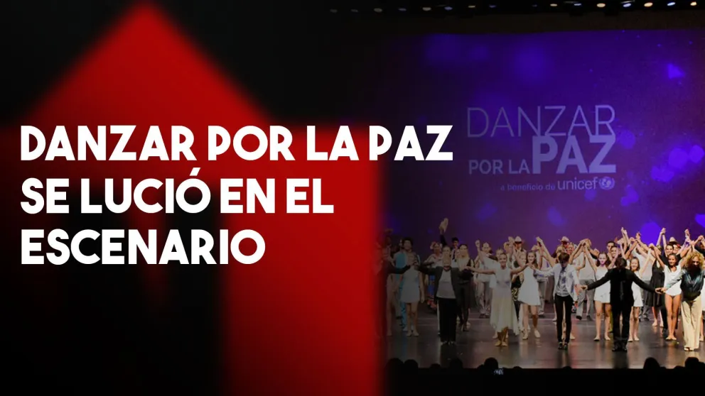 Danzar por la paz se lució en el escenario