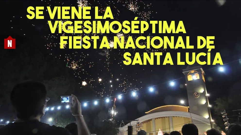 Se viene la vigesimoséptima Fiesta Nacional de Santa Lucía