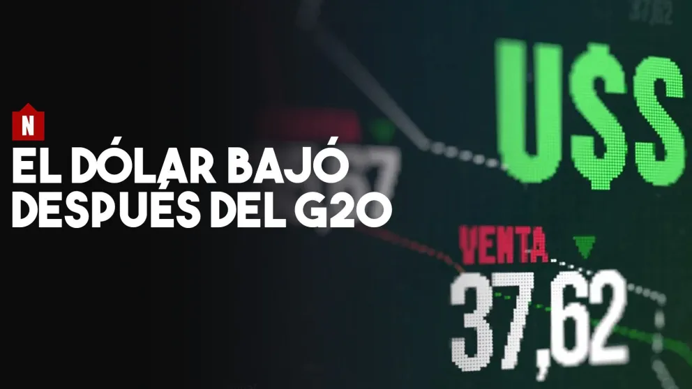 El dólar volvió a bajar, tras la cumbre del G20