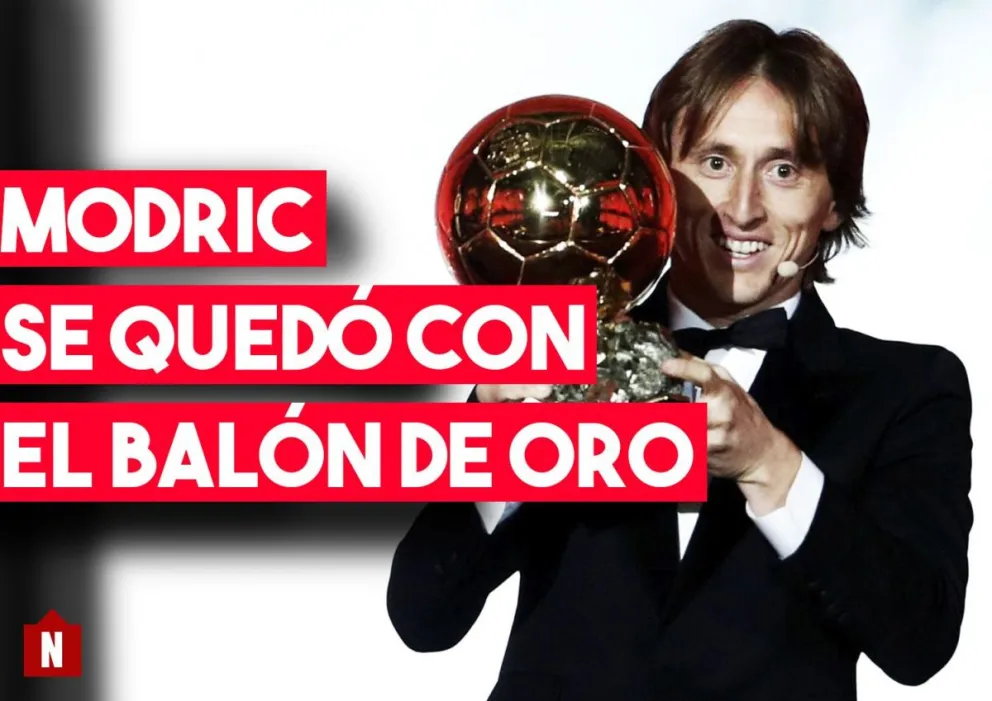 Modric se quedó con el Balón de Oro