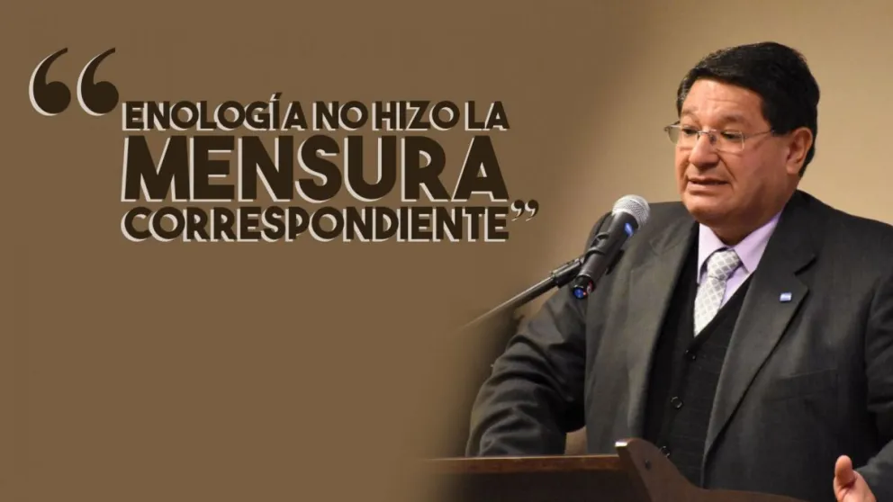 "Enología no hizo la mensura correspondiente"