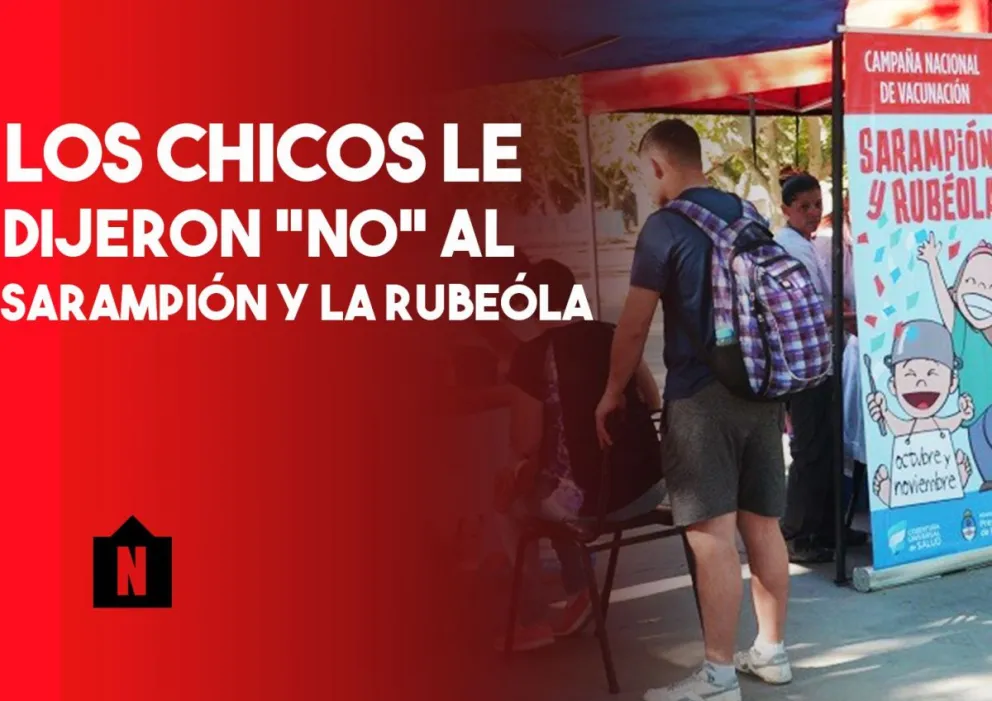 El 87% de los niños sanjuaninos le dijeron "no" a la rubéola y al sarampión