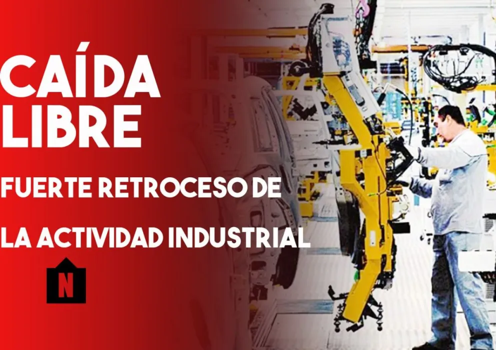 La actividad industrial cayó casi un 7% en octubre