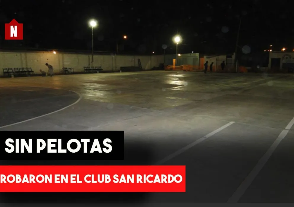 El Club San Ricardo sufrió un robo