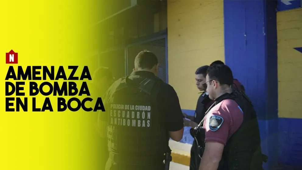 Amenaza de bomba en La Boca