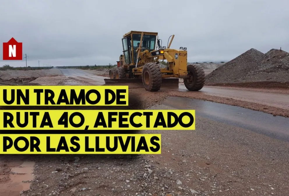 Alertaron sobre cortes en un tramo de Ruta 40