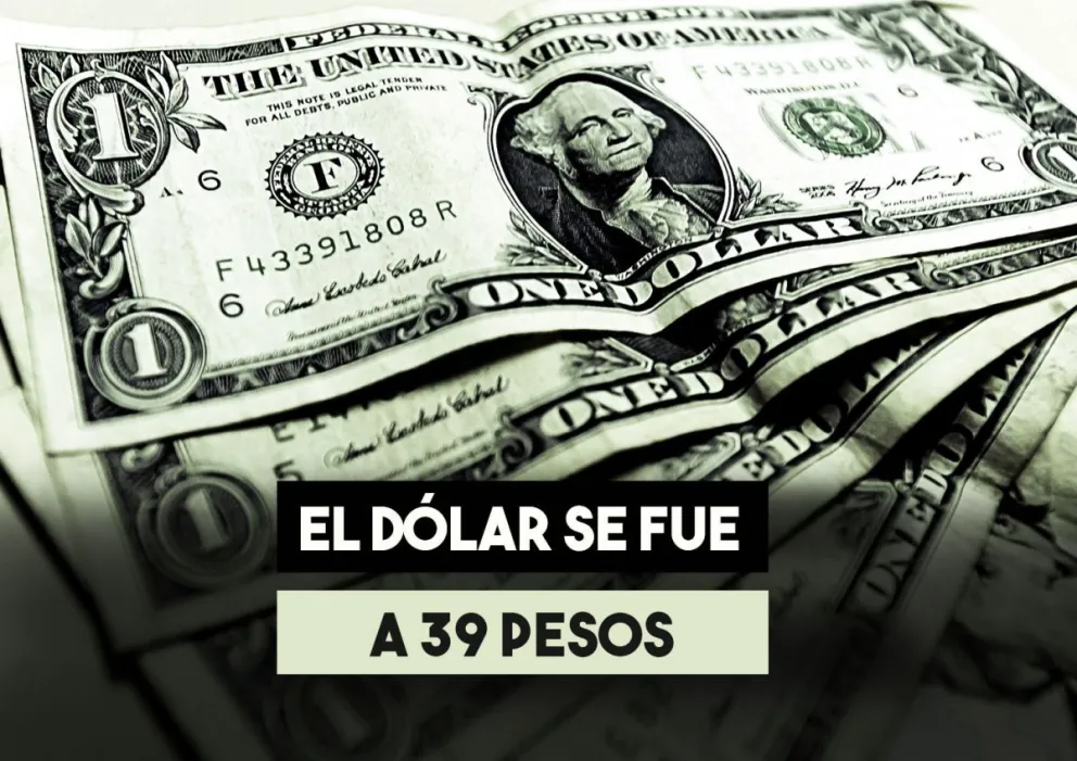 El dólar subió a $39 tras los anuncios del Banco Central